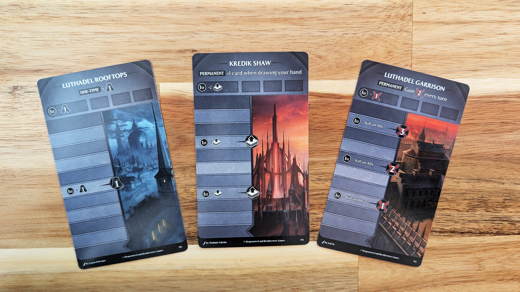 Misborn Deckbuilding Game Missions